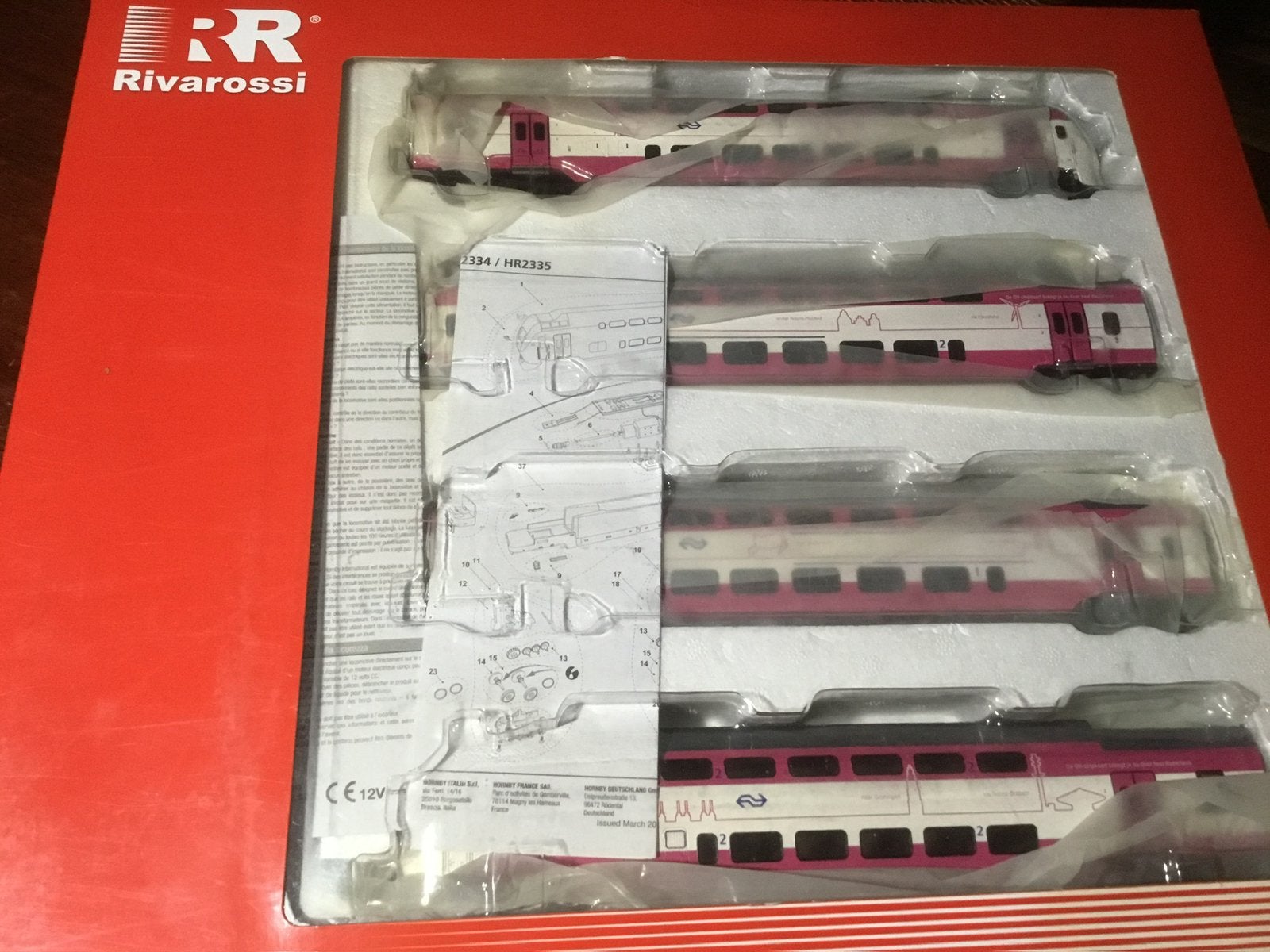 Rivarossi virm NS OV chipkaart digitaal HO DC, Overige merken, Ophalen of Verzenden, Gelijkstroom, Locomotief