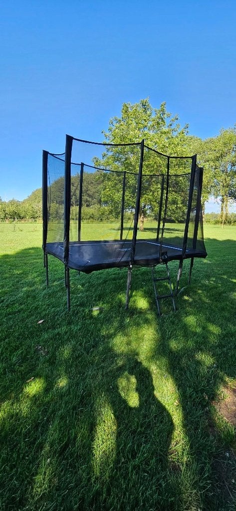 Salta trampoline black edition 214x305, Ophalen, Gebruikt
