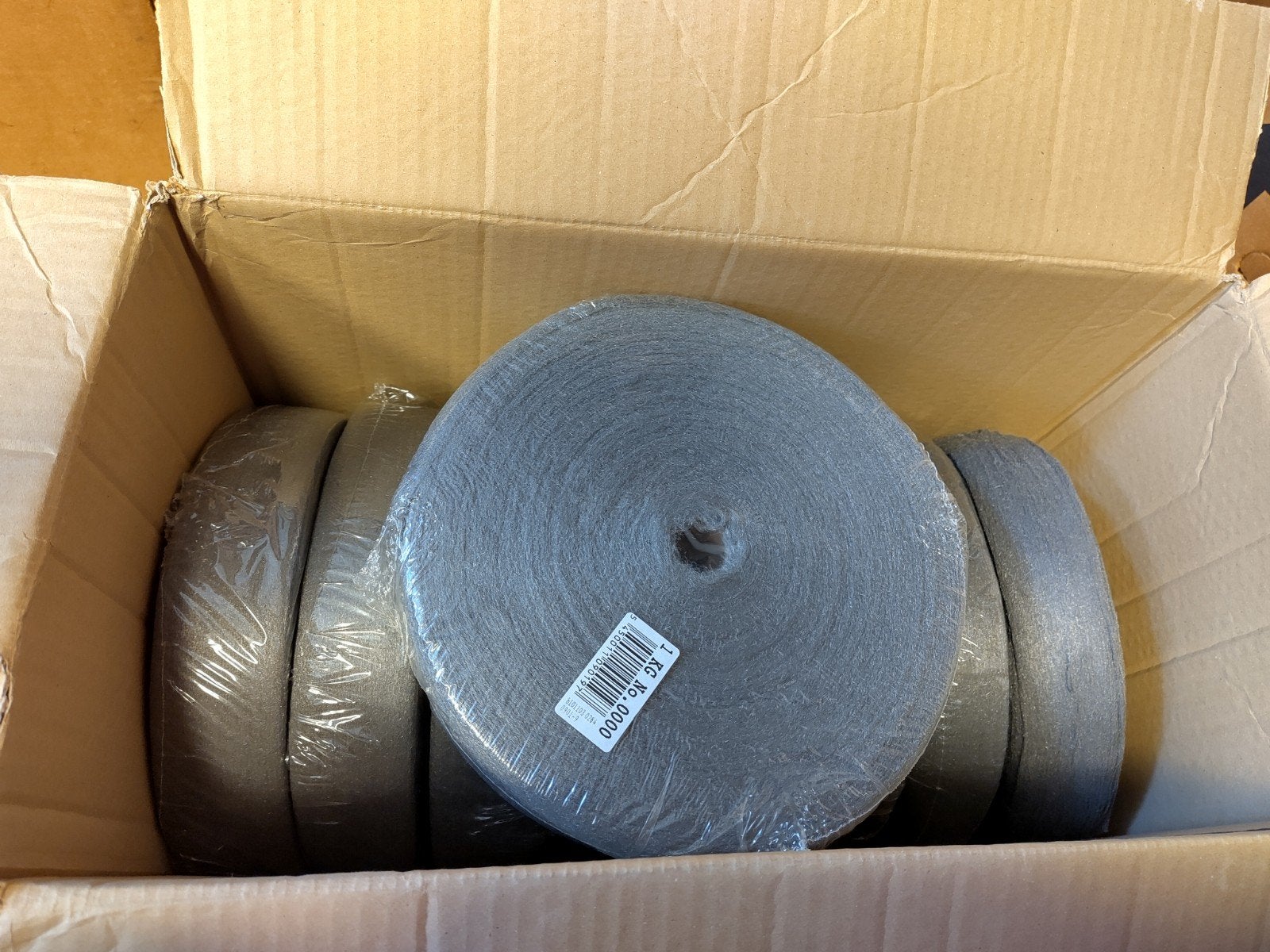 Staalwol 1 kg rol - Nieuw in verpakking, Doe-het-zelf en Verbouw, Schildersmaterialen, Ophalen of Verzenden, Nieuw, Overige typen
