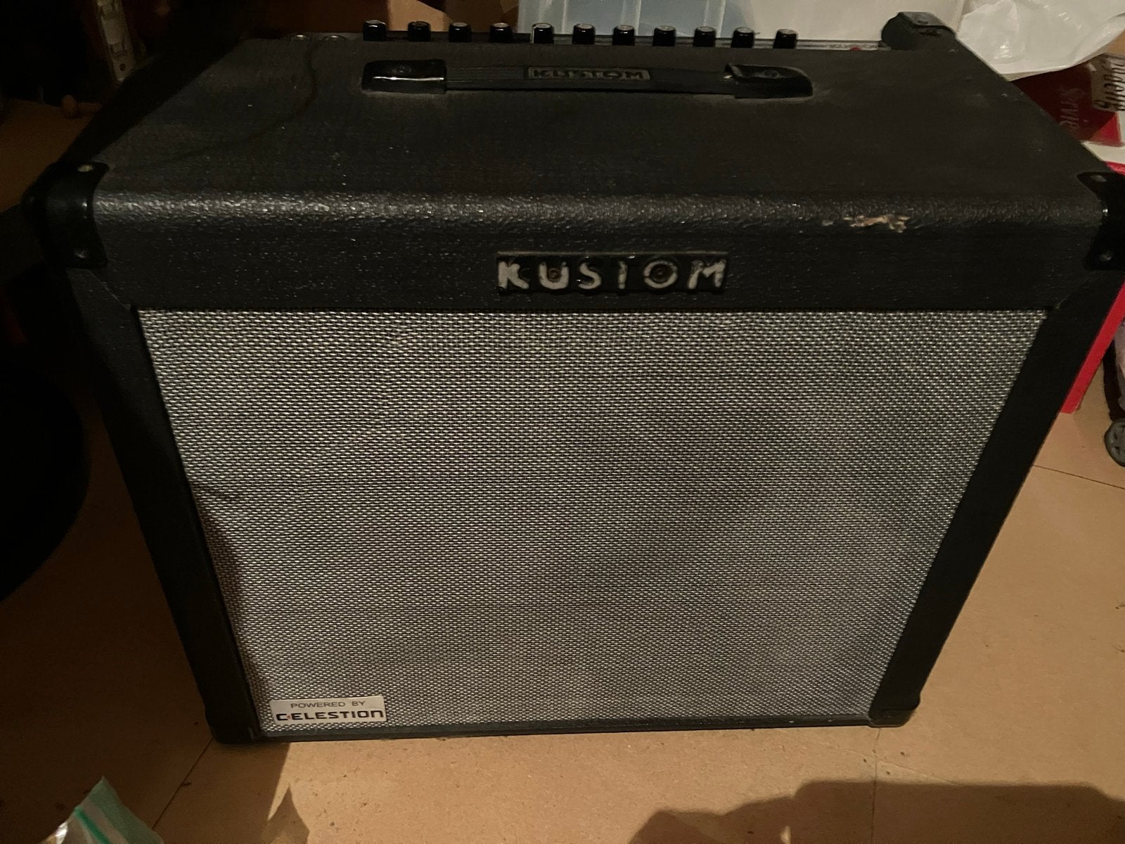 Kustom Gitaarversterker - Goede Staat, Muziek en Instrumenten, Versterkers | Bas en Gitaar, Ophalen, Gebruikt, Gitaar, 50 tot 100 watt