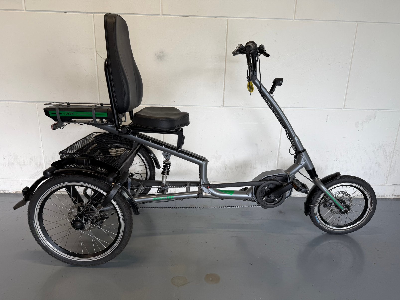 Mooie Pfau Tec Scoobo/ Senzup Move. Bosch 500Wh. Garantie., Fietsen en Brommers, Ophalen of Verzenden, Gebruikt, Schijfrem