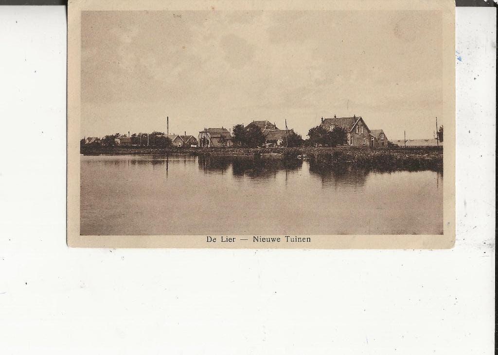 De Lier Nieuwe Tuinen  W v d Mark, Ophalen of Verzenden, 1920 tot 1940, Gelopen, Zuid-Holland