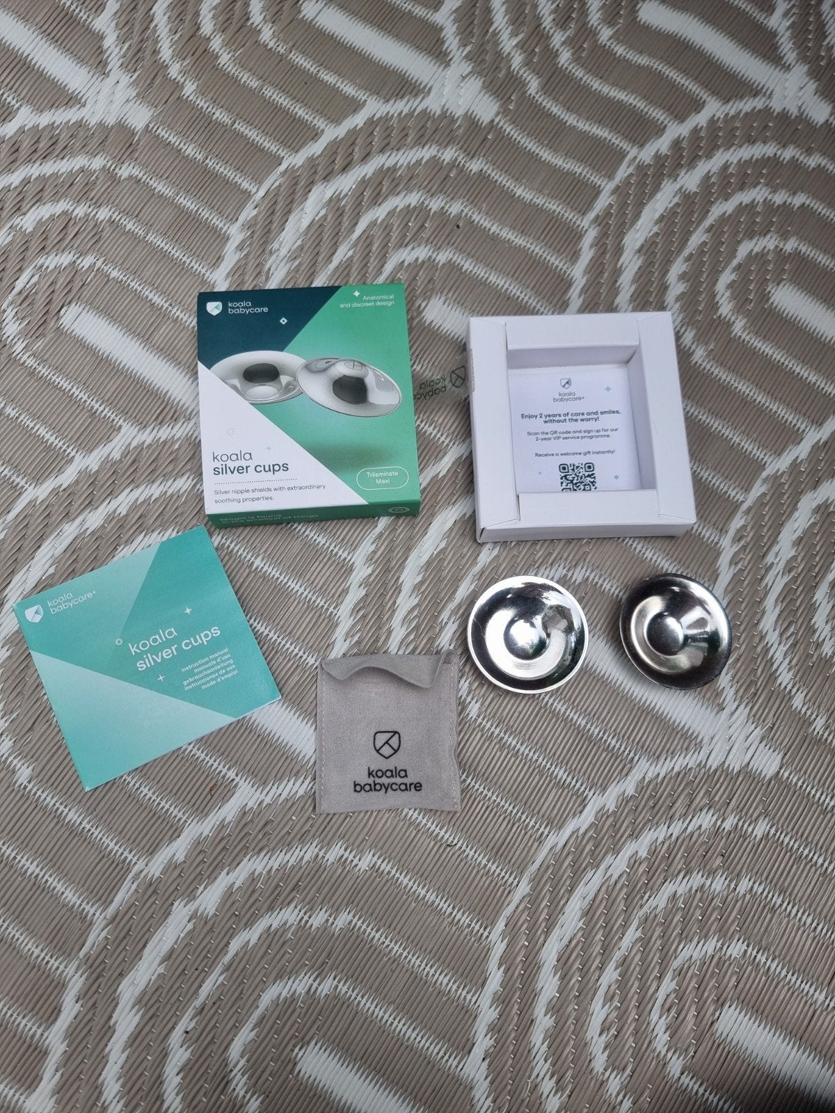 Koala Silver Cups - Verlichting bij borstvoeding, Ophalen of Verzenden