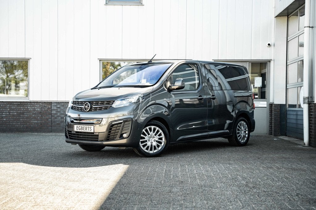 Opel Zafira-e Life L2H1 | 50 kWh | BTW auto (bj 2021), Auto's, Opel, Gebruikt, Zwart, Zafira, 6 stoelen