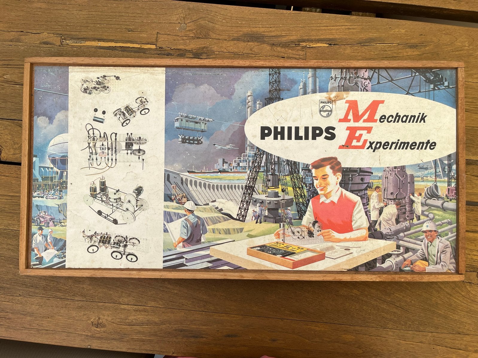 Vintage Philips Meccano ME 1200 Experimenteerdoos, Gebruikt, Overige thema's, Meerkleurig, Educatief