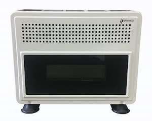 HERMETISCH GESLOTEN GEVELKACHEL INCL. DOORVOER-11 kW €693,00, 30 tot 80 cm, Ophalen of Verzenden, 60 tot 150 cm, 800 watt of meer