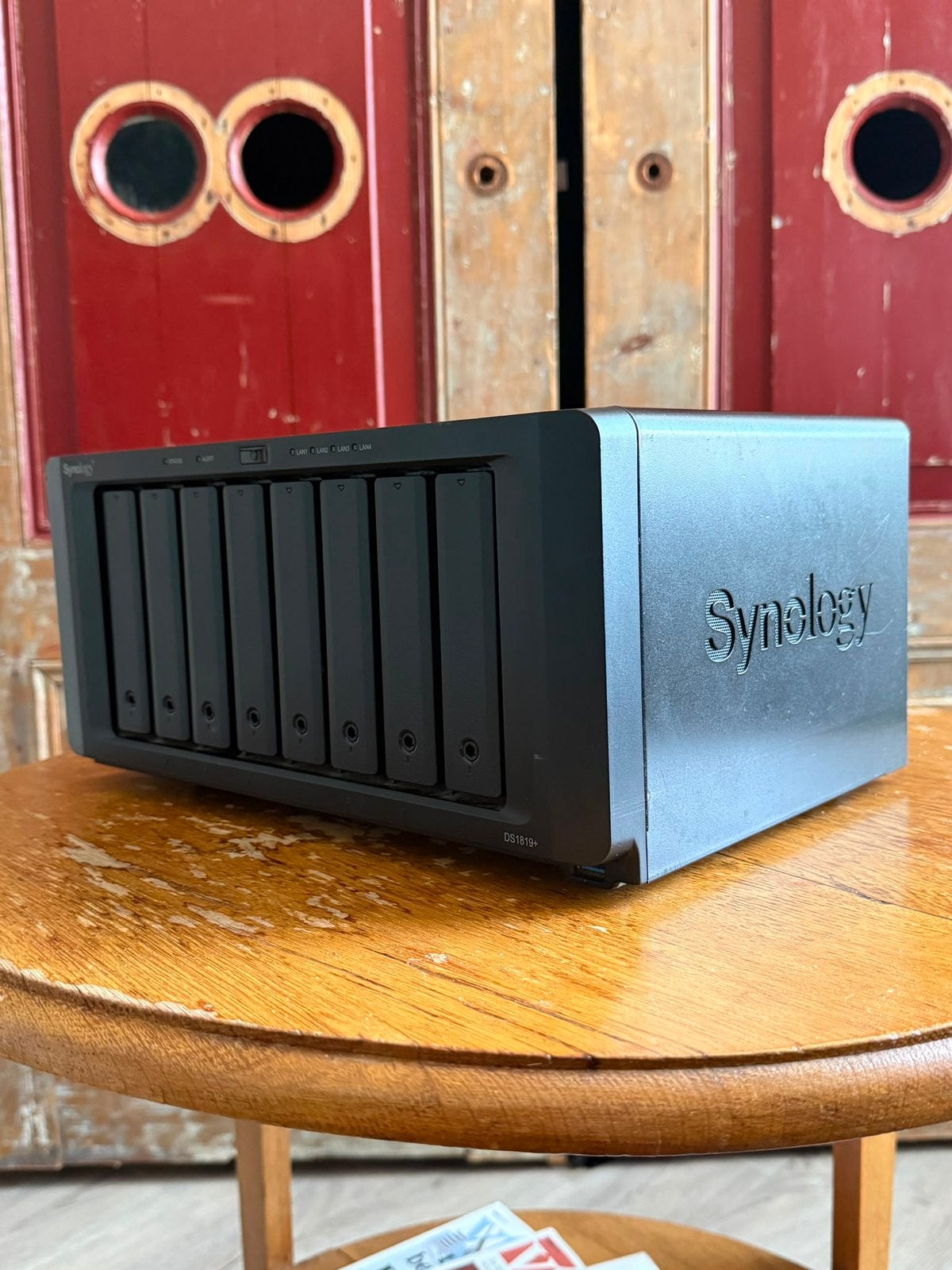 NAS Synology DS1819+ 80TB | 8x Seagate IronWolf 10TB, Gebruikt, 80 TB, Server, HDD