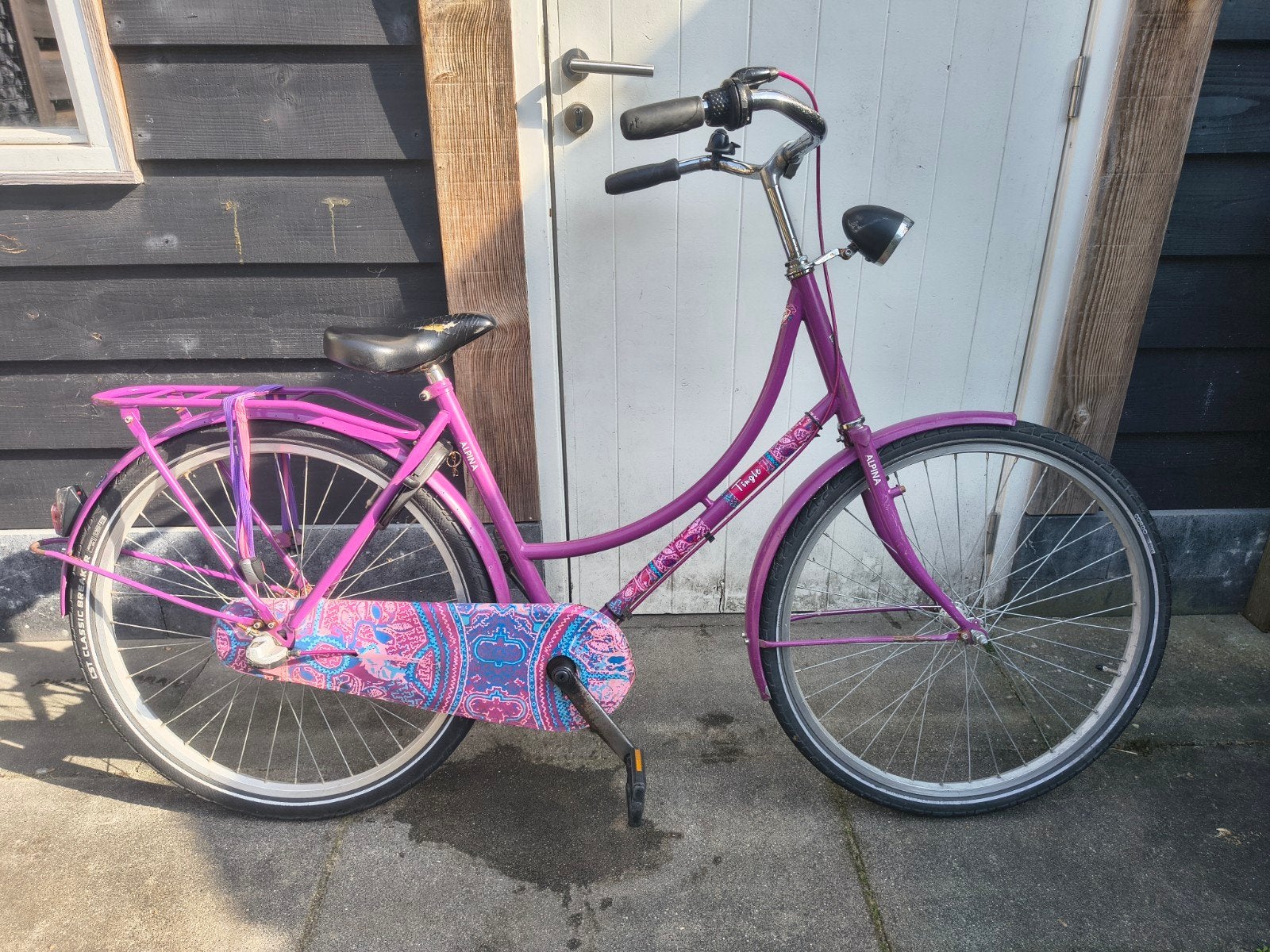 Alpina Tingle, paars, 26 inch, Ophalen, Gebruikt, 26 inch of meer, Versnellingen