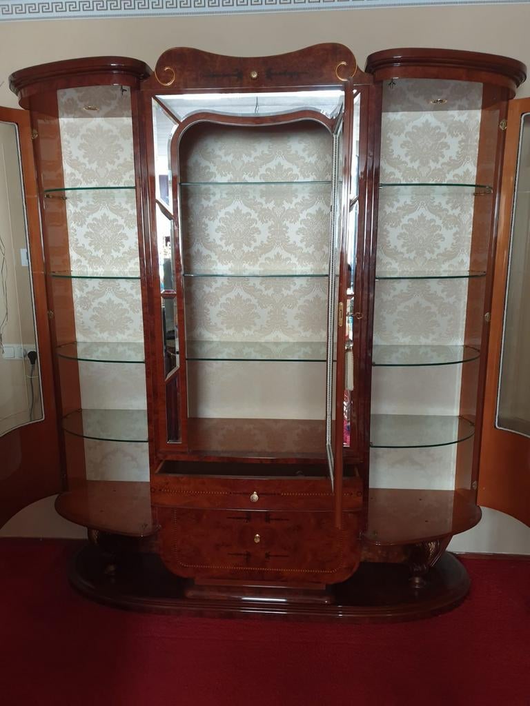 Italiaanse Hooglans Kast - 220x180 cm, Ophalen, 200 cm of meer, 150 tot 200 cm, Italiaans, Hooglans