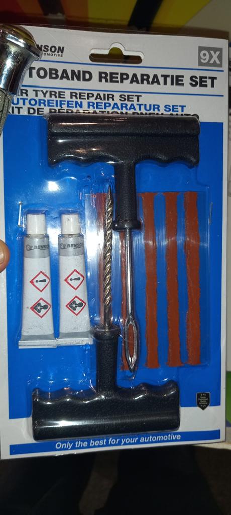 Autoband reparatie set / propset, Ophalen of Verzenden, Nieuw