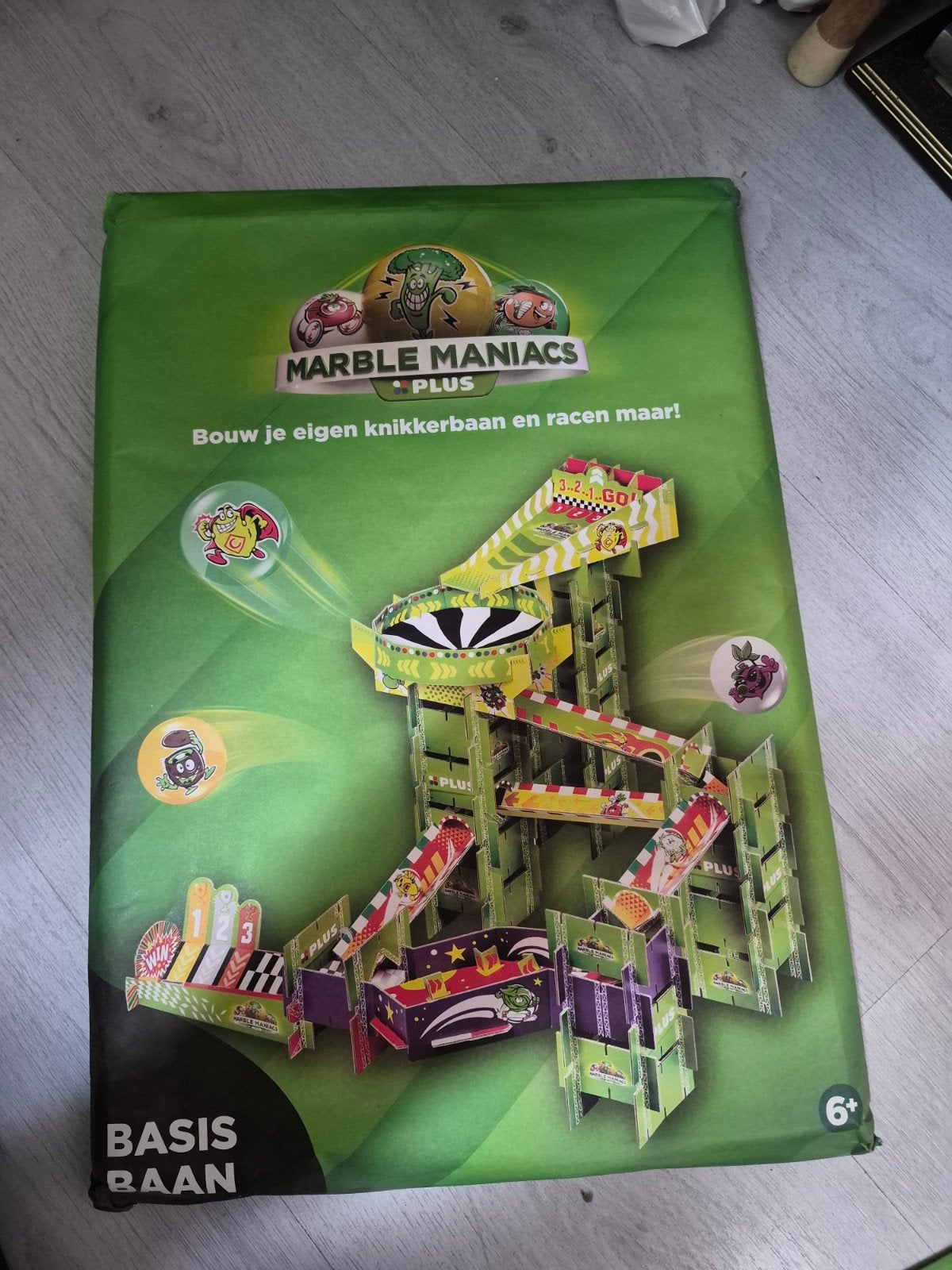 Marble Maniacs Plus basisbaan incl extra setjes, Ophalen of Verzenden, Nieuw