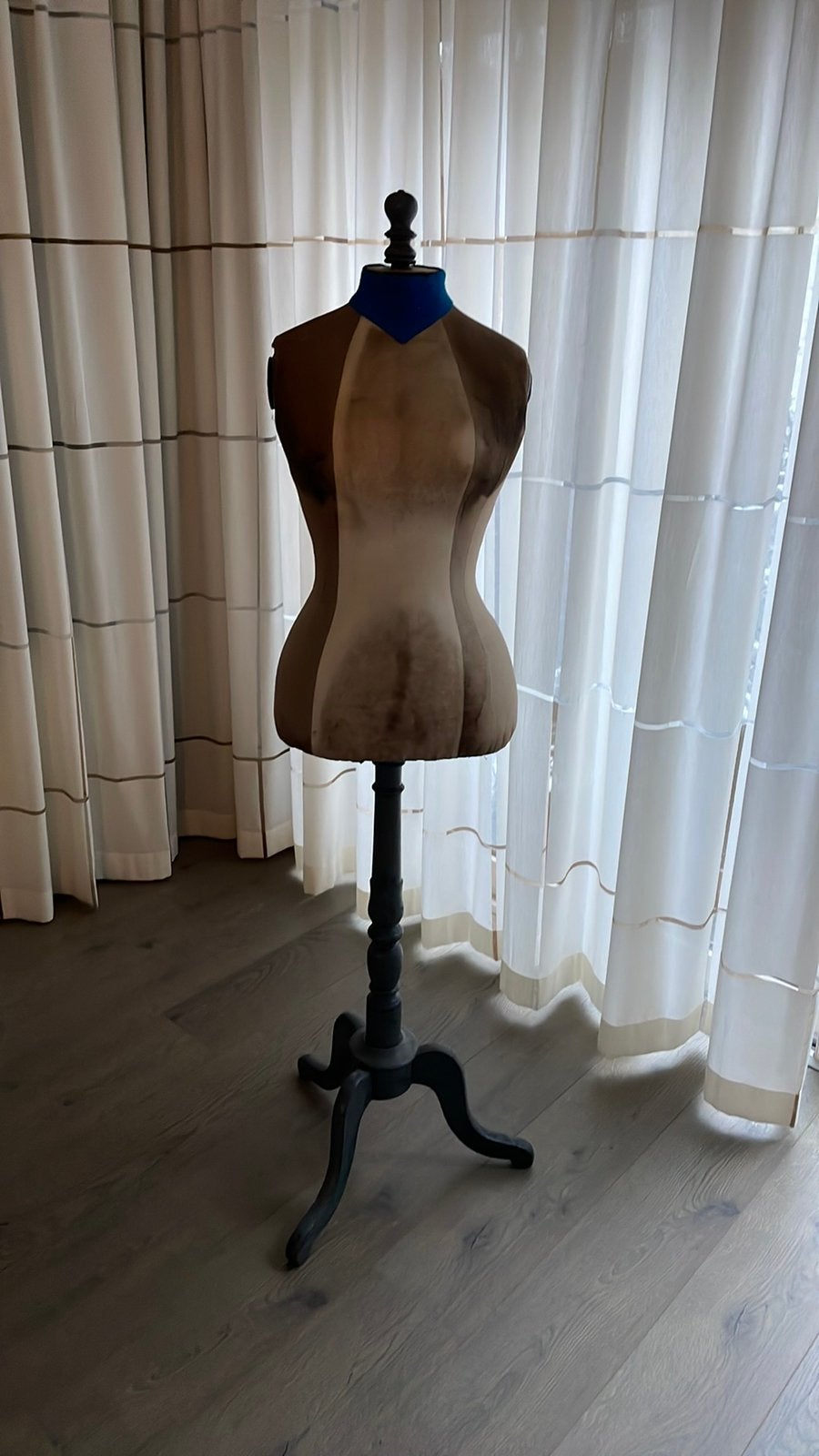 Antieke Paspop / Buste / Torso uit Frankrijk vintage sleets, Ophalen, Dames