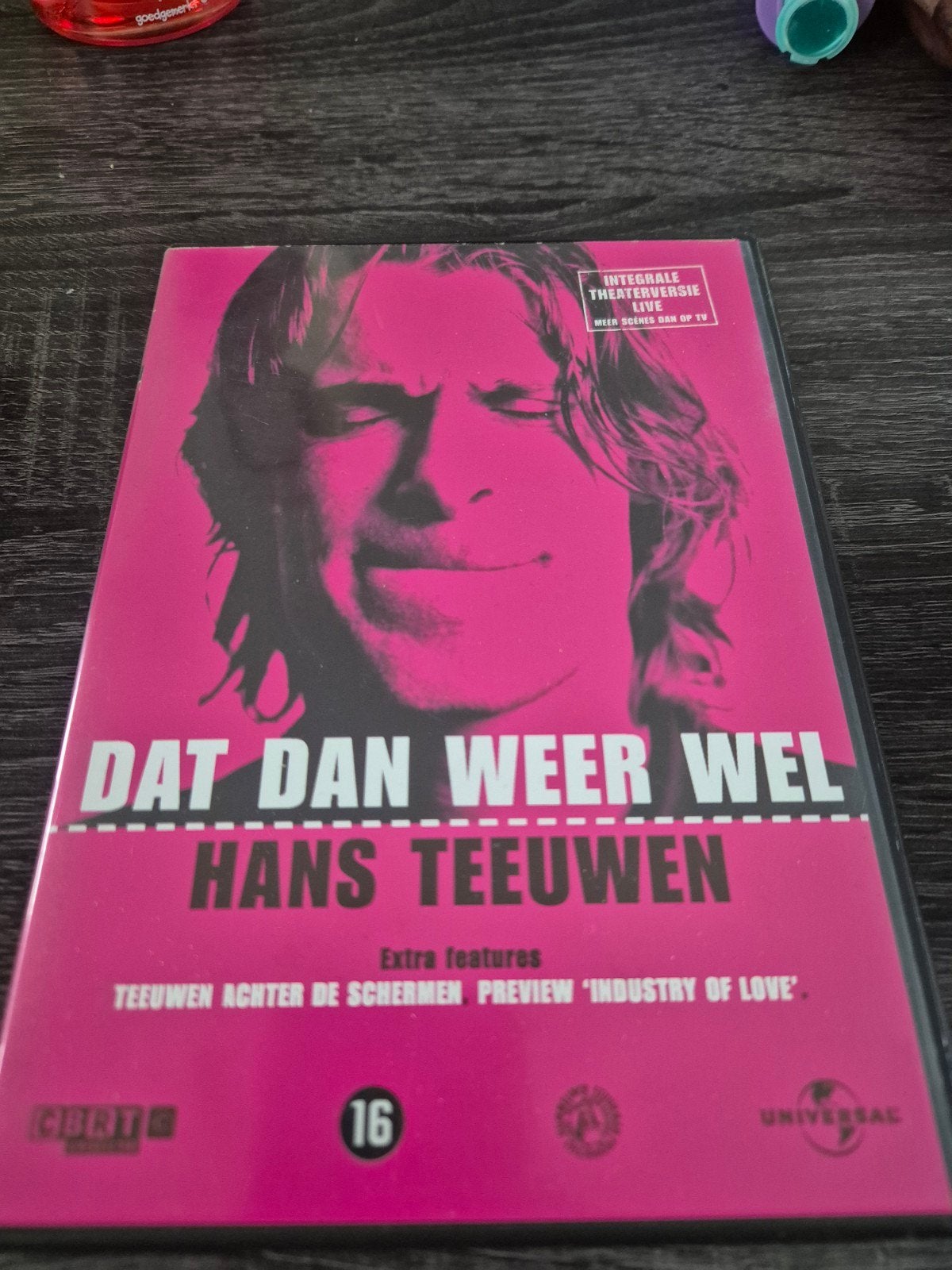 hans teeuwen, Alle leeftijden, Ophalen of Verzenden, Zo goed als nieuw, Stand-up of Theatershow