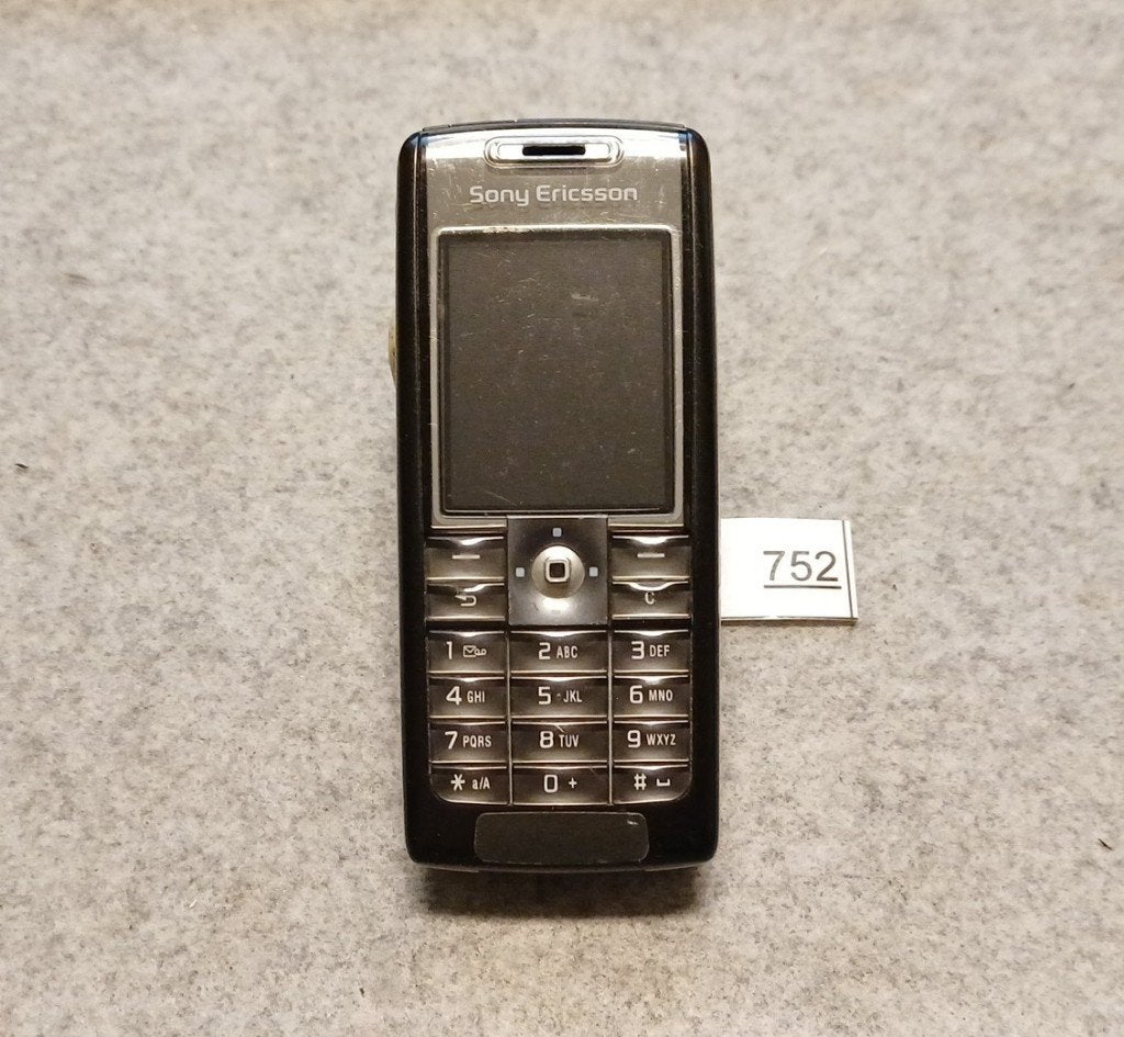 Sony Ericsson T630, Gebruikt, Zwart, Overige systemen, Fysiek toetsenbord