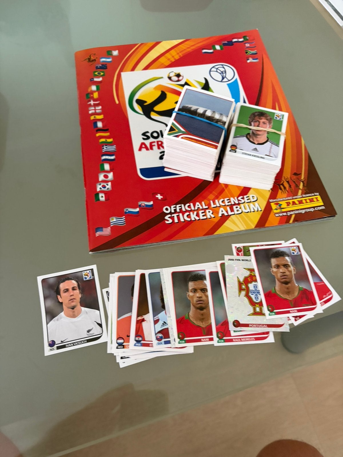 WK 2010 panini, Ophalen of Verzenden, Zo goed als nieuw
