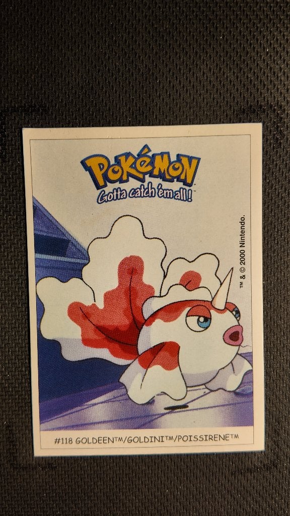 goldeen 118 dunkin boomer | Pokemon kaart, Ophalen, Zo goed als nieuw, Losse kaart