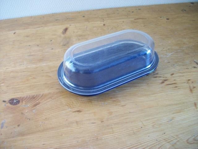 Tupperware Bakje ( Doorzichtig/blauw ), Ophalen of Verzenden, Gebruikt, Blauw, Bak of Kom