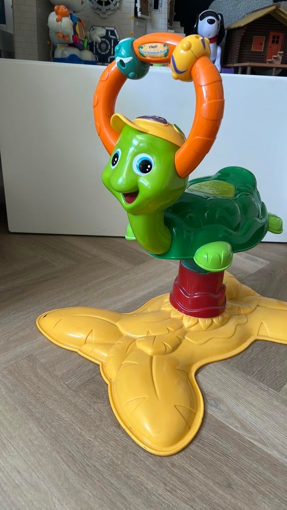 V-tech schildpad, Ophalen, Zo goed als nieuw, 6 maanden tot 2 jaar