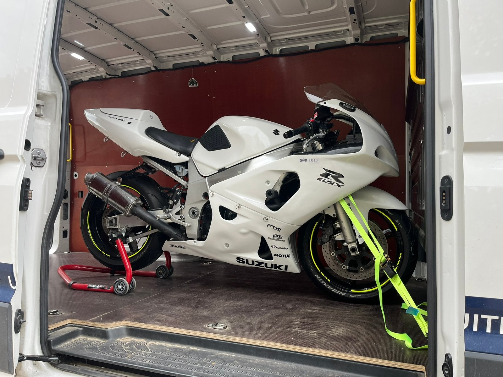 Suzuki GSX-R 600 2003, Ophalen, Gebruikt