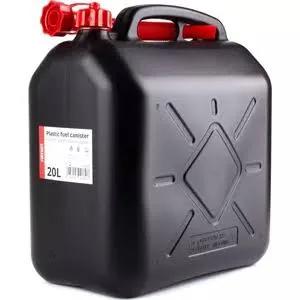 Jerrycan 20L - Zwart kunststof brandstofkan, Ophalen of Verzenden, Nieuw, Universele onderdelen