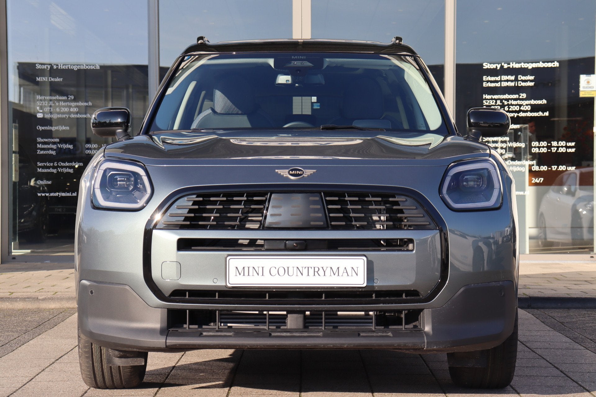 MINI Countryman C Automaat / Classic / Pakket L / 18" Astero, Auto's, Dealer onderhouden, Stof, Zwart, Bedrijf