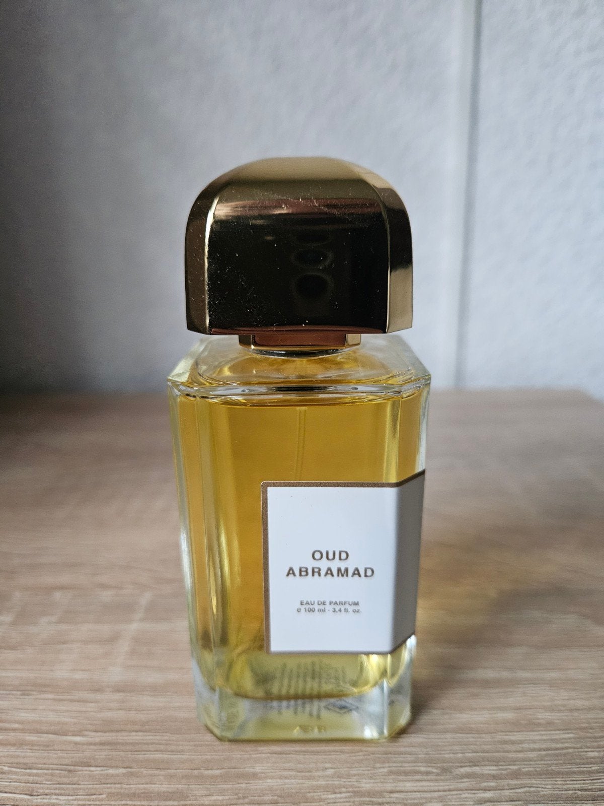 BDK Oud Abramad, Ophalen of Verzenden, Zo goed als nieuw, Parfumfles