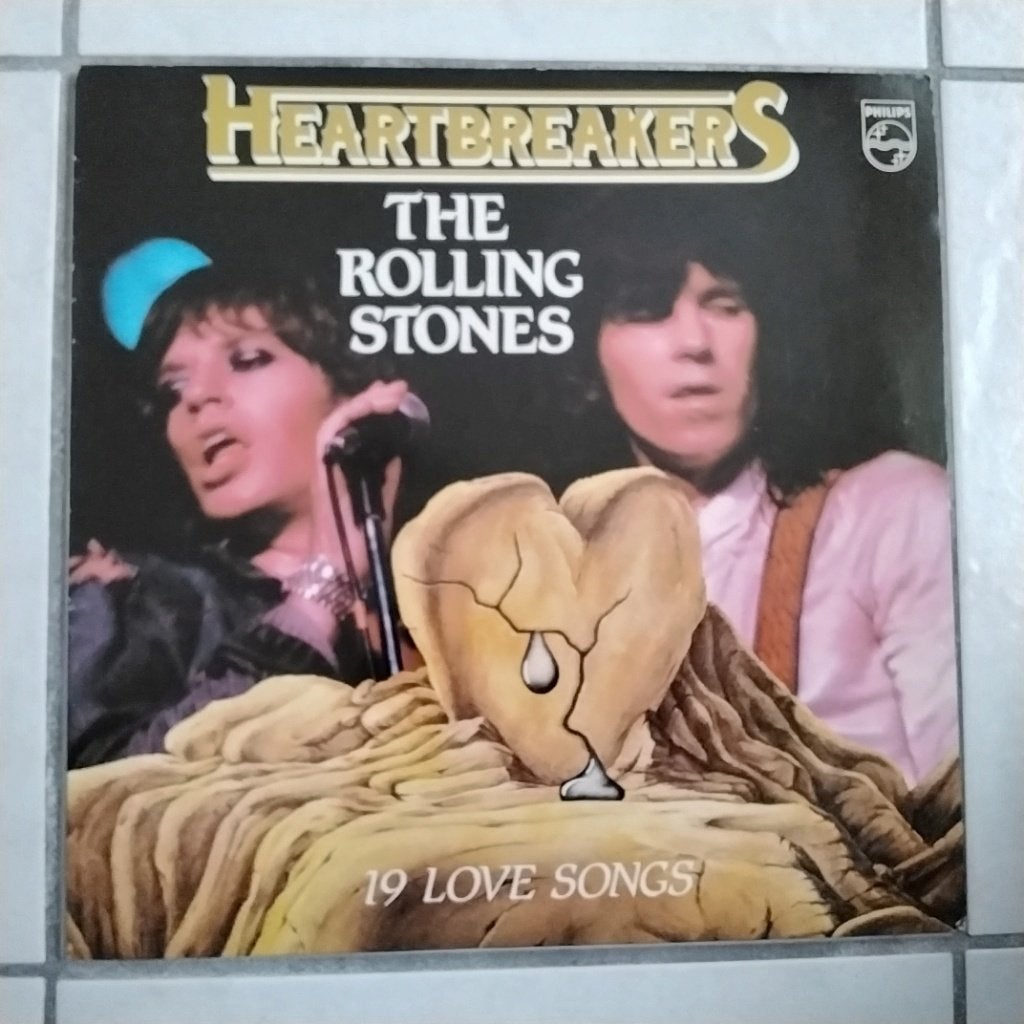 The Rolling stones-  LP  -  Heartbreakers, Inclusief binnenhoes, Ophalen of Verzenden, Zo goed als nieuw, Overige formaten