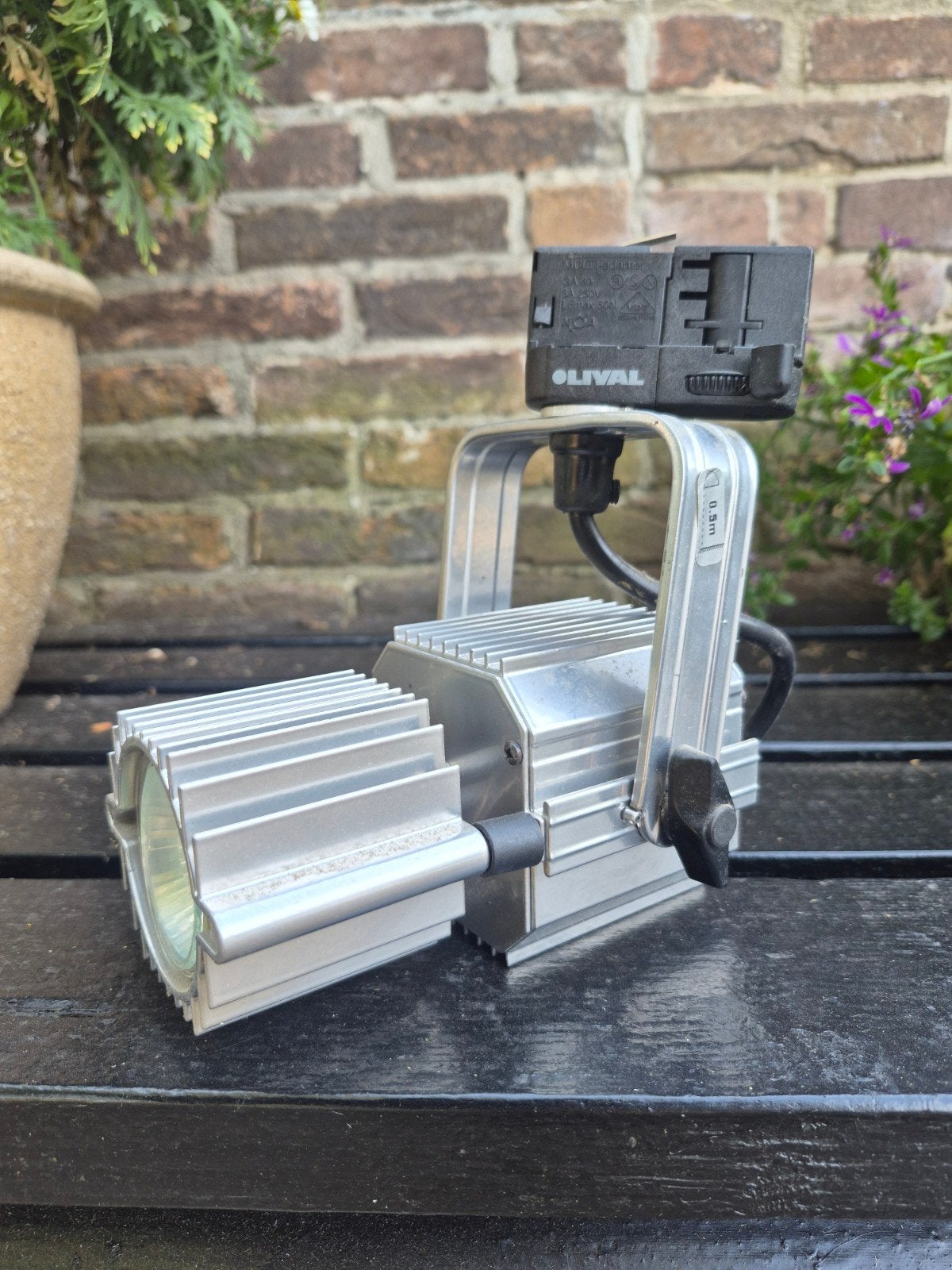Professionele LED Spot - Olivial QB-500, Ophalen of Verzenden, Gebruikt, Licht, Kleur