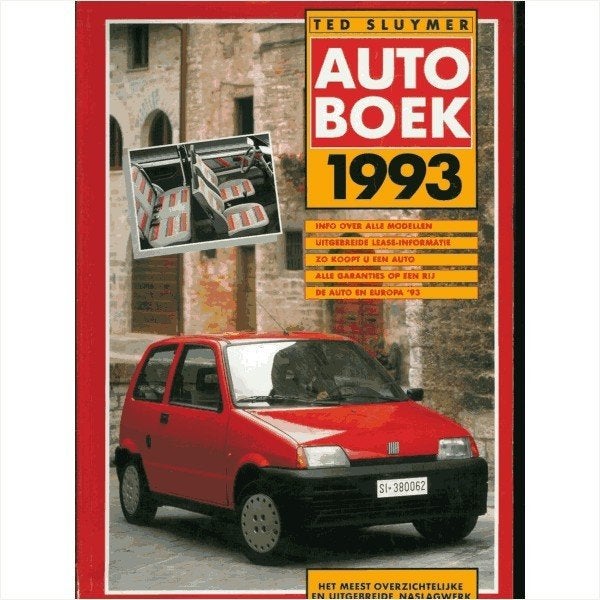 Autoboek Jaarboek 1993 #2 Nederlands, Ophalen of Verzenden, Gelezen, Algemeen
