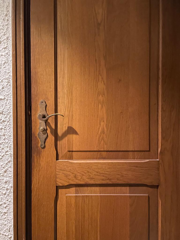 Massief eiken deuren nog een paar beschikbaar, Ophalen, Gebruikt, 80 tot 100 cm, Binnendeur