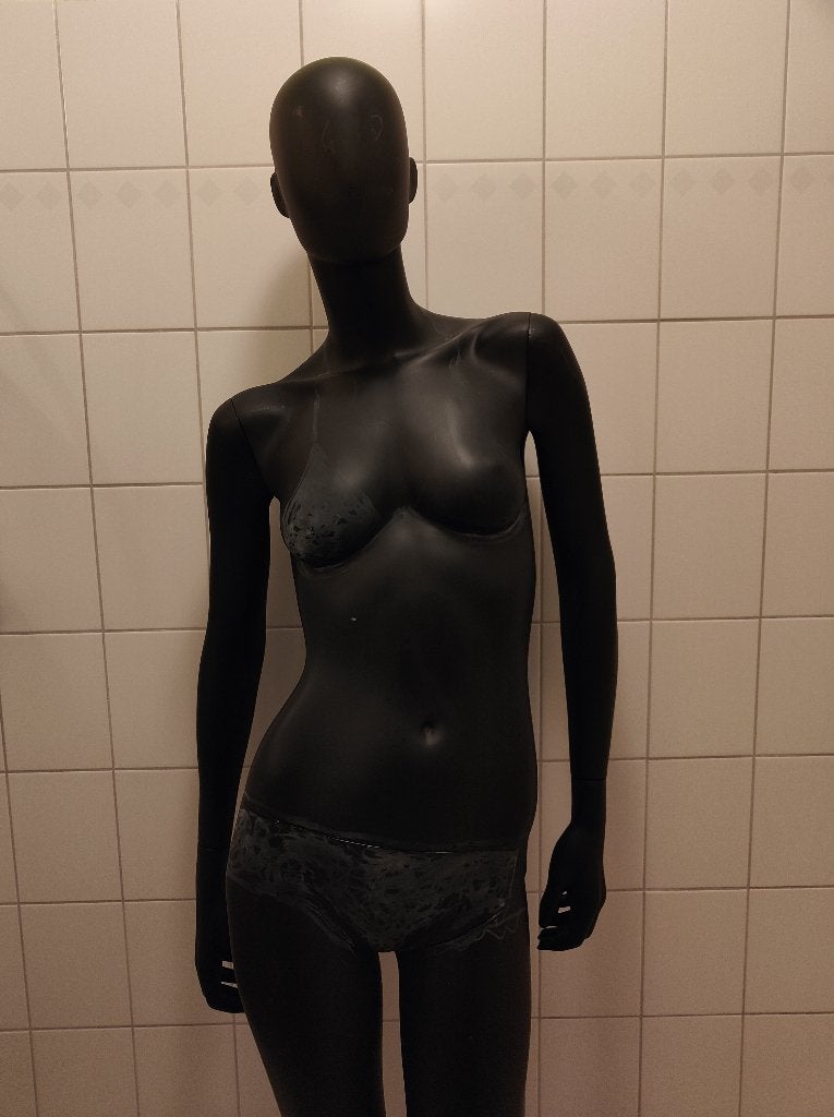 zwarte dames etalagepop paspop mannequin model torso, Hobby en Vrije tijd, Ophalen, Gebruikt, Paspop