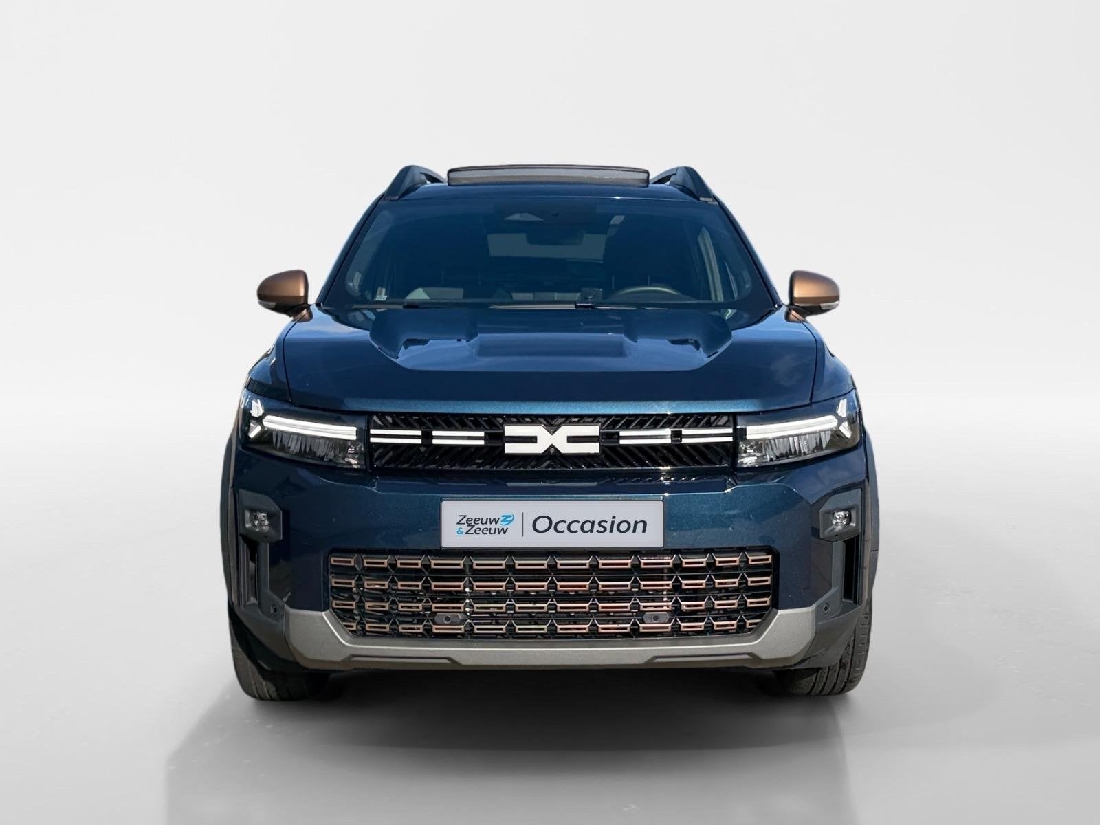Dacia Bigster 1.8 - 155PK Hybrid Extreme Automaat | 1e eigen, Auto's, Gebruikt, Euro 6, Blauw, Origineel Nederlands