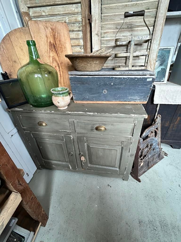 Diverse brocante kasten voor een landelijke sfeer, Antiek en Kunst, Curiosa en Brocante, Ophalen
