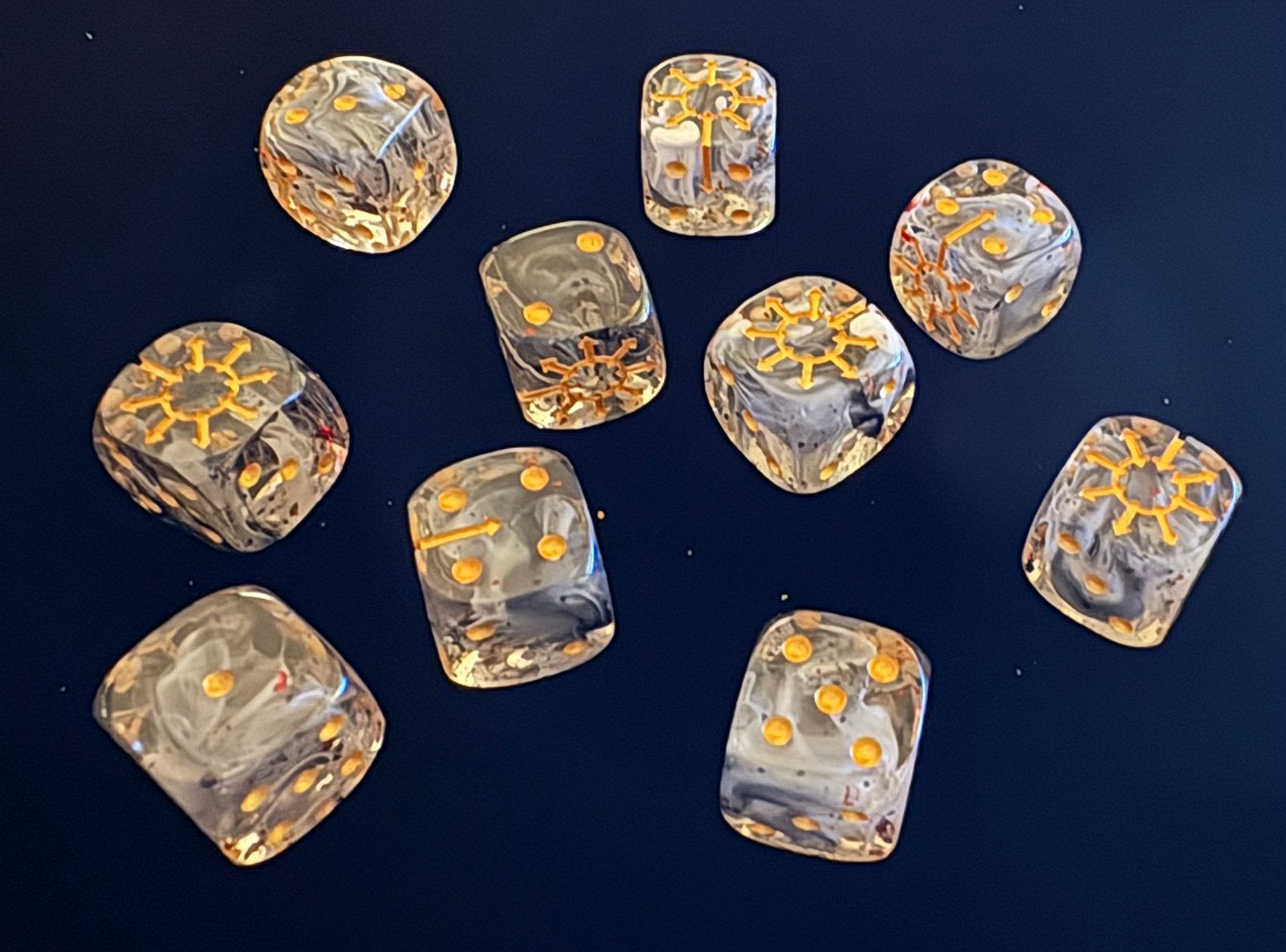 Warhammer Chaos dice, Hobby en Vrije tijd, Ophalen of Verzenden, Warhammer