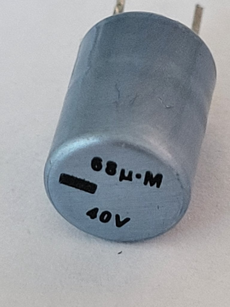 10x 68uF/40V Philips Radial Elko (NOS), Verzenden, Nieuw