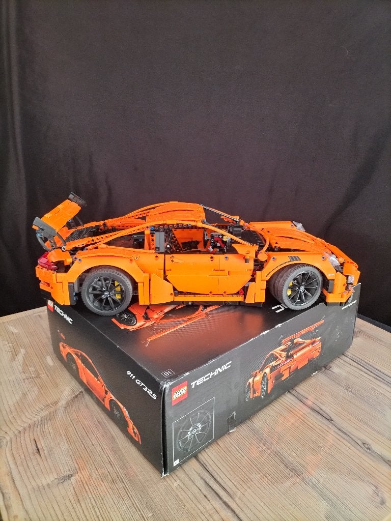 Lego technic Porsche 42056, Kinderen en Baby's, Speelgoed | Duplo en Lego, Compleet, Lego, Ophalen of Verzenden, Zo goed als nieuw