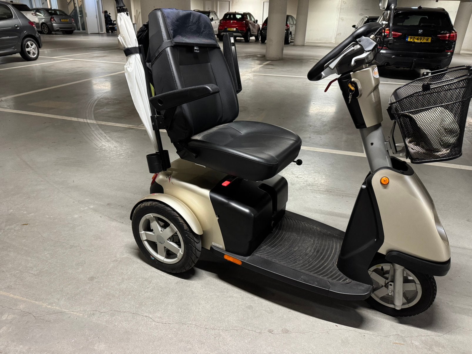 Te koop, Zeer nette Scootmobiel, Diversen, Ophalen of Verzenden, Zo goed als nieuw, 46 km of meer, 16 km/u of meer