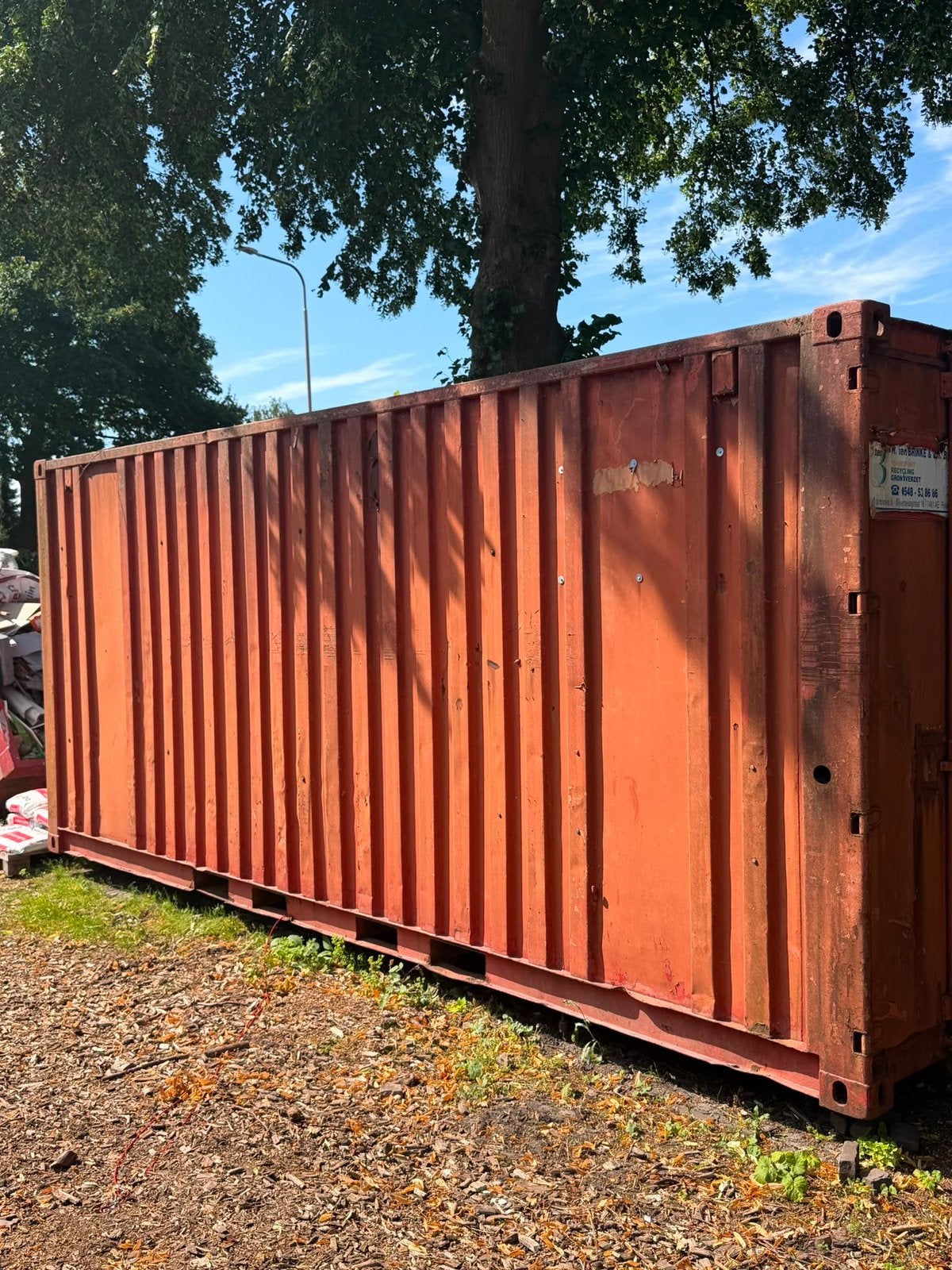 20 ft Zeecontainer – Stevige opslagcontainer, Ophalen