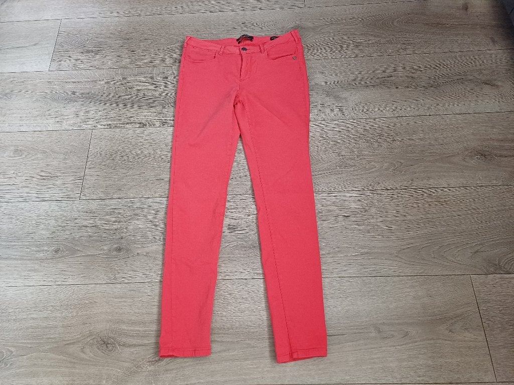licht rode stretch broek Scotch&Soda mt 30/32, Maat 38/40 (M), Scotch&Soda, Ophalen of Verzenden, Lang