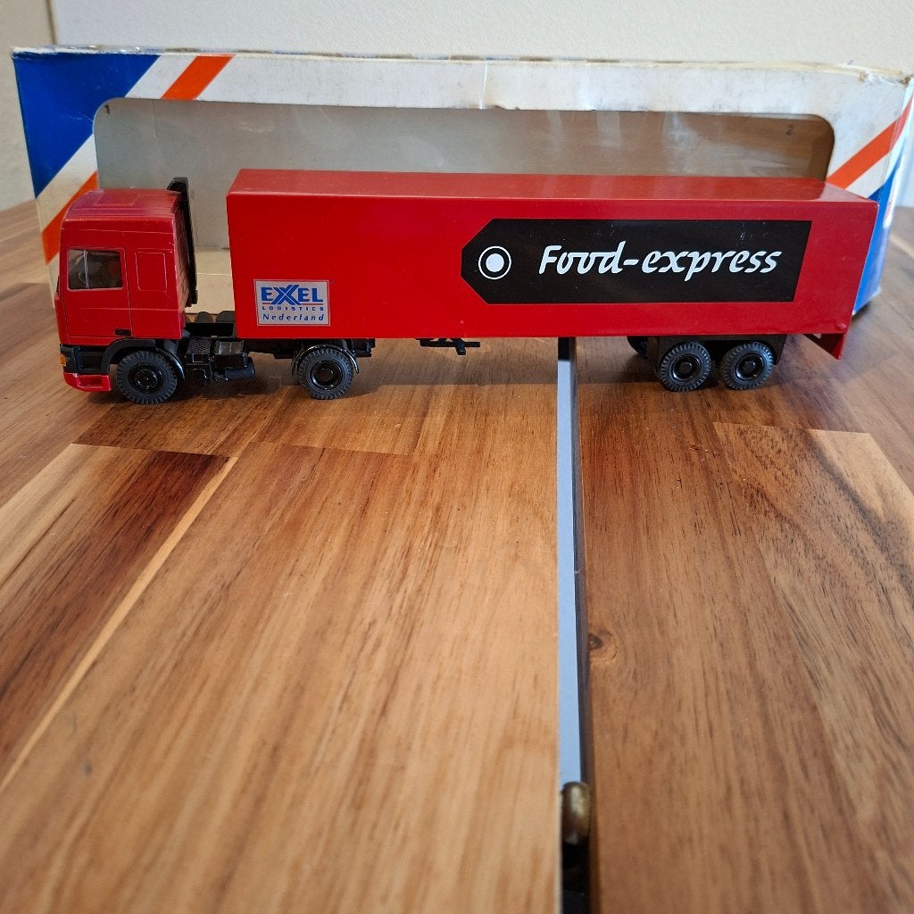 DAF 95 XF Food-express vrachtwagen model, Verzenden, Nieuw, Bus of Vrachtwagen, Lion Toys