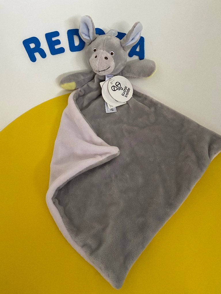 K1664 happy horse doekje ezel grijs, Kinderen en Baby's, Ophalen of Verzenden, Nieuw, Overige typen