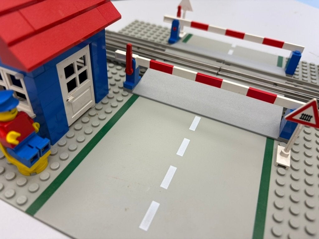 SB1416 Lego spoorweg overgang 7834, Kinderen en Baby's, Ophalen of Verzenden, Gebruikt