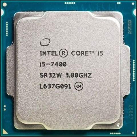 Intel Core i5-7400 Processor 3.00GHz, Ophalen, LGA 1151, Gebruikt, 4-core