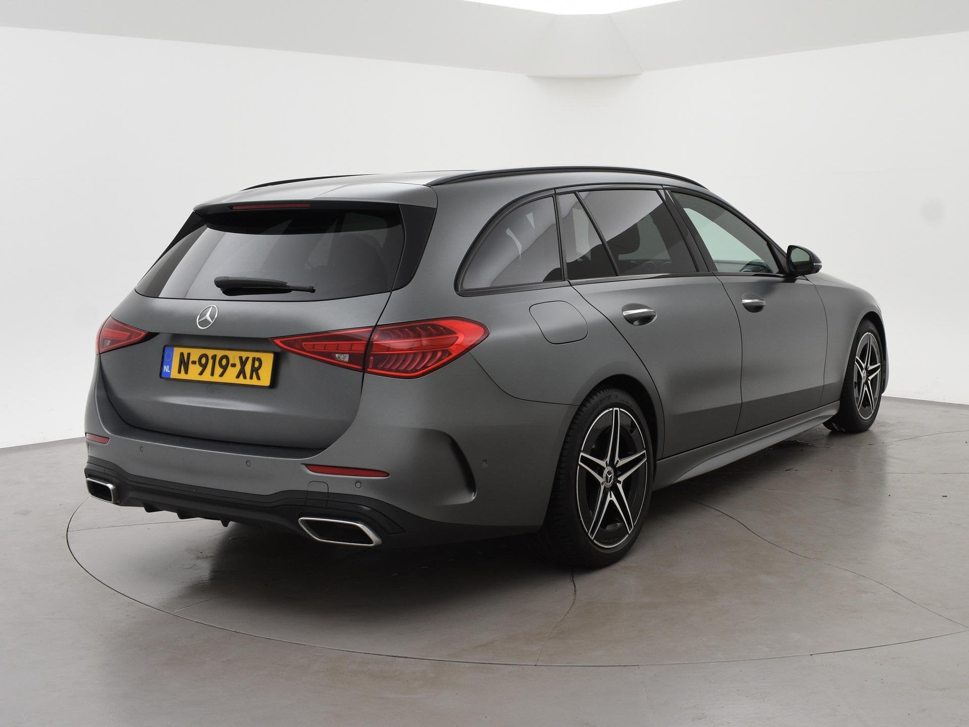 Mercedes-Benz C-klasse Estate 200 204 PK LAUNCH EDITION AMG, Automaat, 4 cilinders, Leder en Stof, Origineel Nederlands