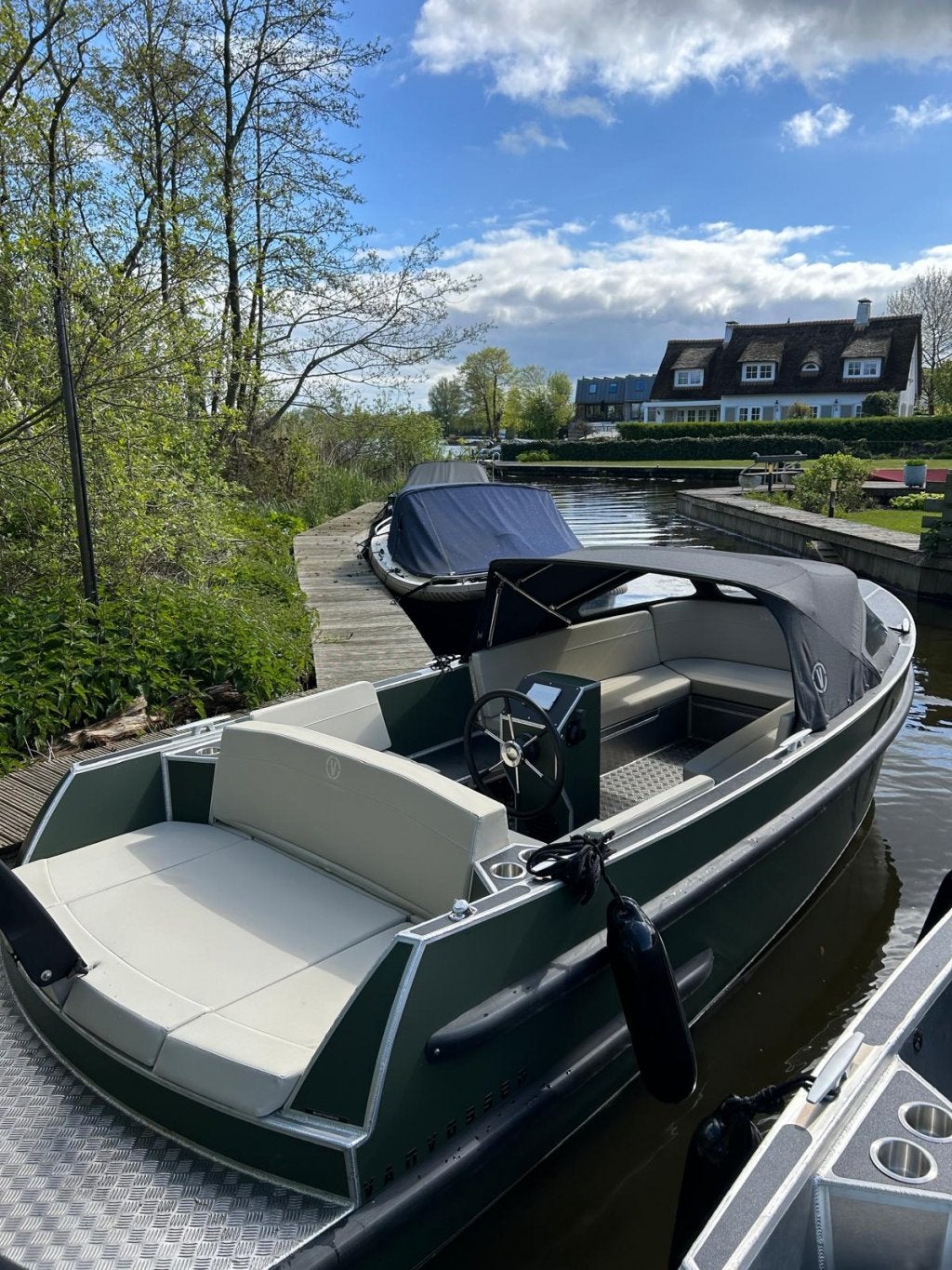 Compleet luxe uitgerust VanVossen elektrische tender met, Watersport en Boten, Verlichting, Tender, Overige brandstoffen, 6 m