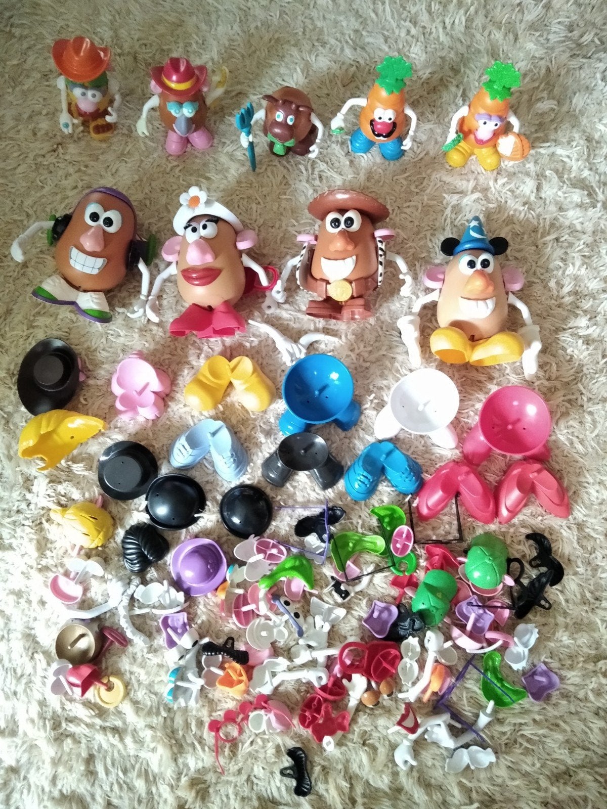 Toy story, mr potatohead, mrs potatohead. Met accessoires, Ophalen of Verzenden, Zo goed als nieuw, Jongen of Meisje