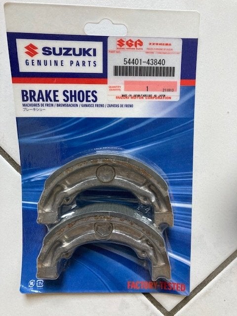 Te koop achter remschoenen Suzuki ltz 50 quad ltz50, Verzenden, Nieuw