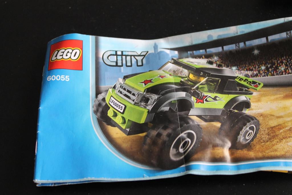 lego city monstertruck 60055, Compleet, City, Lego, Ophalen of Verzenden