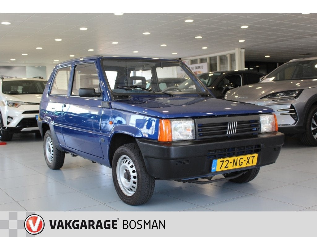 Fiat Panda 1.1 Young /BTW auto (bj 2003), Keurmerk '100% Onderhouden', Stof, Blauw, Origineel Nederlands