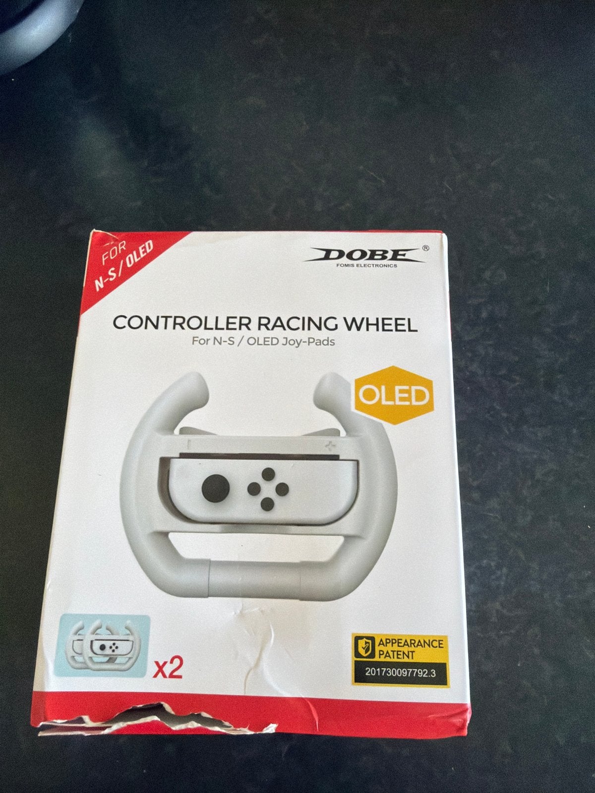 DOBE Controller Racing Wheel voor Nintendo Switch/OLED, Ophalen of Verzenden, Nieuw, Met 2 controllers, Switch OLED